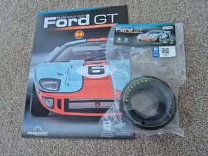 1/8 SCALE DEAGOSTINI BUILD YOUR OWN THE FORD GT40 CAR ISSUE PART 69 + MAGAZINE - Picture 1 of 3
