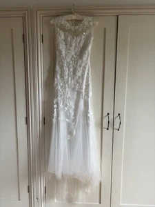 Phase Eight Ivory Wedding Dress Size 8 - Picture 1 of 14