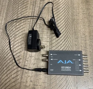 AJA HD10MD4 HD-SDI to SD-SDI Digital and Analog Down-Converter - Picture 1 of 3