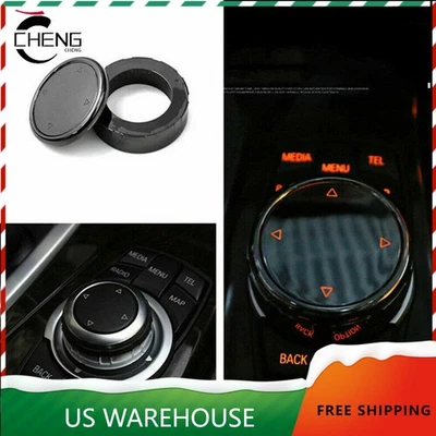 Cubierta de perilla de botón IDRIVE multimedia de cerámica para BMW 2010-2013 M5 M6 2011-2013 X3 Foto 1 de 4