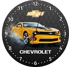 Chevrolet Camaro, MDF Wall Clock With Print Gift for Car Lovers
