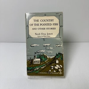RARE THE COUNTRY OF THE POINTED FIRS by SARAH ORNE JEWETT 1956 OOP PB LIT CATHER - Picture 1 of 4