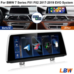 10.25'' Car Screen Wifi BT Carplay For BMW 7 Series F01 F02 2017-2019 EVO System - Picture 1 of 12
