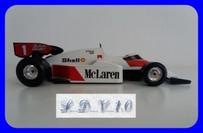 🔷Formula 1 Auto da Corsa Burago Scala 1/24 Modello McLaren n°1 Pilota A.Prost🔷 - Immagine 1 di 4