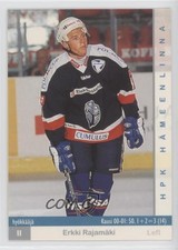 2001-02 Cardset Finland SM-Liiga Erkki Rajamaki #221