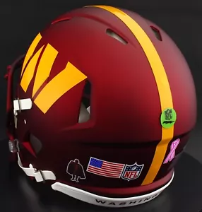 WASHINGTON COMMANDERS NFL Riddell SPEED Full Size Authentic Football Helmet - Picture 1 of 6