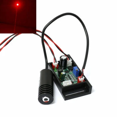 650nm 150mW rotes Laser-Punkt-Modul 12V mit Fahrer heraus 18x45mm - Bild 1 von 4