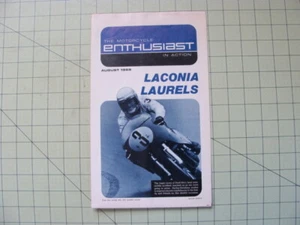 THE MOTORCYCLE ENTHUSIAST IN ACTION MAGAZINE AUGUST 1969 - Picture 1 of 4