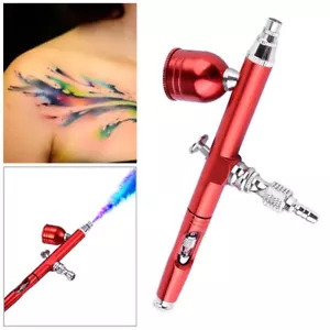 0.3mm Nozzle Airbrush Spray Gun Sets Dual Action Air Brush for Paint Tattoo Art - Picture 1 of 12