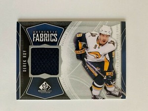 2009-10 SP Game Used Authentic Fabrics #AFDR Derek Roy - Buffalo Sabres