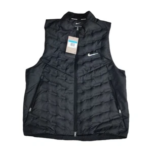 Size Medium Nike Therma-FIT ADV AeroLoft Running Vest Black FB7542-010 Men's - Picture 1 of 6