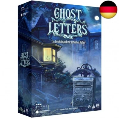 BORGOS Ghost Letters - Murder Mystery Spiel mit geheimen Rollen -