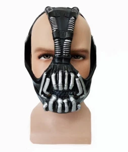 Deluxe Bane Mask Halloween Batman Dark Knight Rises Costume Mask - Picture 1 of 2