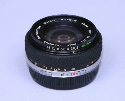 Objetivo Olympus Zuiko Auto-S 40mm F2 para sistema OM en perfecto estado Foto 1 de 4