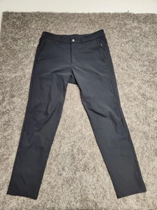 Lululemon ABC Classic-Fit 5 Pocket Pant Warpstreme Mens 32 Dark Gray - Picture 1 of 5