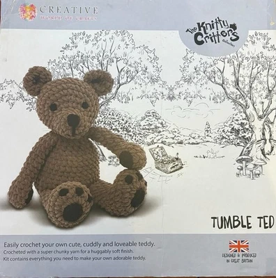 Crochet kit for a stuffed animal Tumble Ted - image 1 of 4