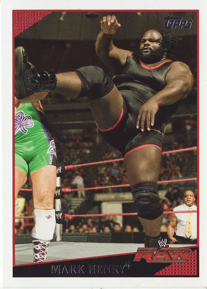 2009 Topps WWE #31 Mark Henry near mint - Image 1 of 1