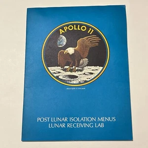 1969 NASA Apollo 11 post isolamento lunare menu ritorno astronauta Stouffer's - Foto 1 di 7