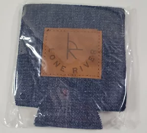 Ranch Water Lone River Beverage Company Koozie Denim Patch - Bild 1 von 2