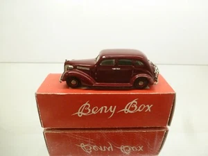 BENNY BENY BOX VOLVO PV801-2 1938-47 -VERY RARE-RED 1:43- HIGH QUALITY IN BOX - Picture 1 of 13
