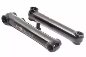 KHE Bikes MVP BMX 165mm Crank Arms 48T Splined 19mm 9/16" CrMo Steel - Black - Picture 1 of 1