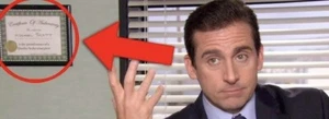 THE OFFICE Certificate of authenticity Michael Scott owner of a quality Seyko - Imagen 1 de 8