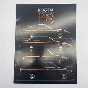 Vintage 1985 Mazda Original Dealer Sales Brochure 626 RX7 GLC B2000 - Picture 1 of 4