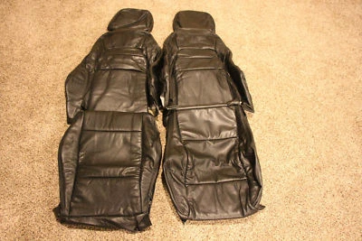 Fundas de asiento de cuero de repuesto negras para Mazda Miata edición M 1990-1995 Foto 1 de 4