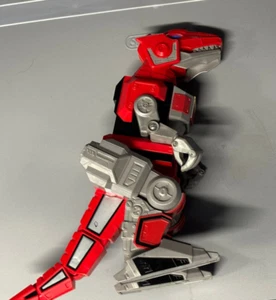 Red T-Rex Zord Dinosaur Imaginext Mattel Mighty Morphin Power Rangers 2015 - Picture 1 of 3