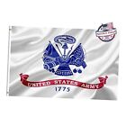 US Army Flag 4x6 Outdoor Double Sided- Heavy Duty BC22516-white-USArmy 4x6 DB