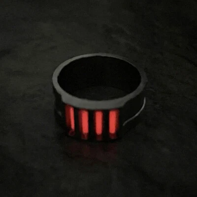 Nuevo anillo de dedo de aleación de titanio TC4 para hombres y mujeres anillo de dedo regalo Foto 1 de 4