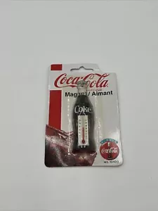 Vintage, Coca-Cola Bottle Shaped Thermometer Magnet, 1999 - Picture 1 of 3