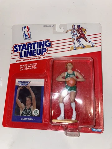 1988 Larry Bird Celtics Kenner NBA Starting Lineup Action Figure Factory Sealed Cover