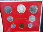 1975 VATICAN Italy OFFICIAL set 8 COINS with SILVER Jubileum UNC great QUALITY