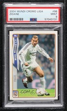 2004-05 Mundicromo Las Fichas de la Liga Zinedine Zidane #96 PSA 9 MINT