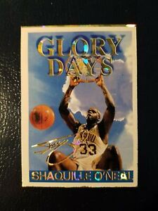 Shaquille O'Neal Orlando Magic Dream Glory Days NO GOLD BORDER Gold Signature