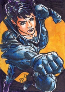 2019 Bomshells Series 3 Sketch Card Razek - Bild 1 von 1