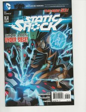 STATIC SHOCK #7 (MILESTONE 2012) NEW 52 2ND TO LAST ISSUE HTF HOT MCDANIEL
