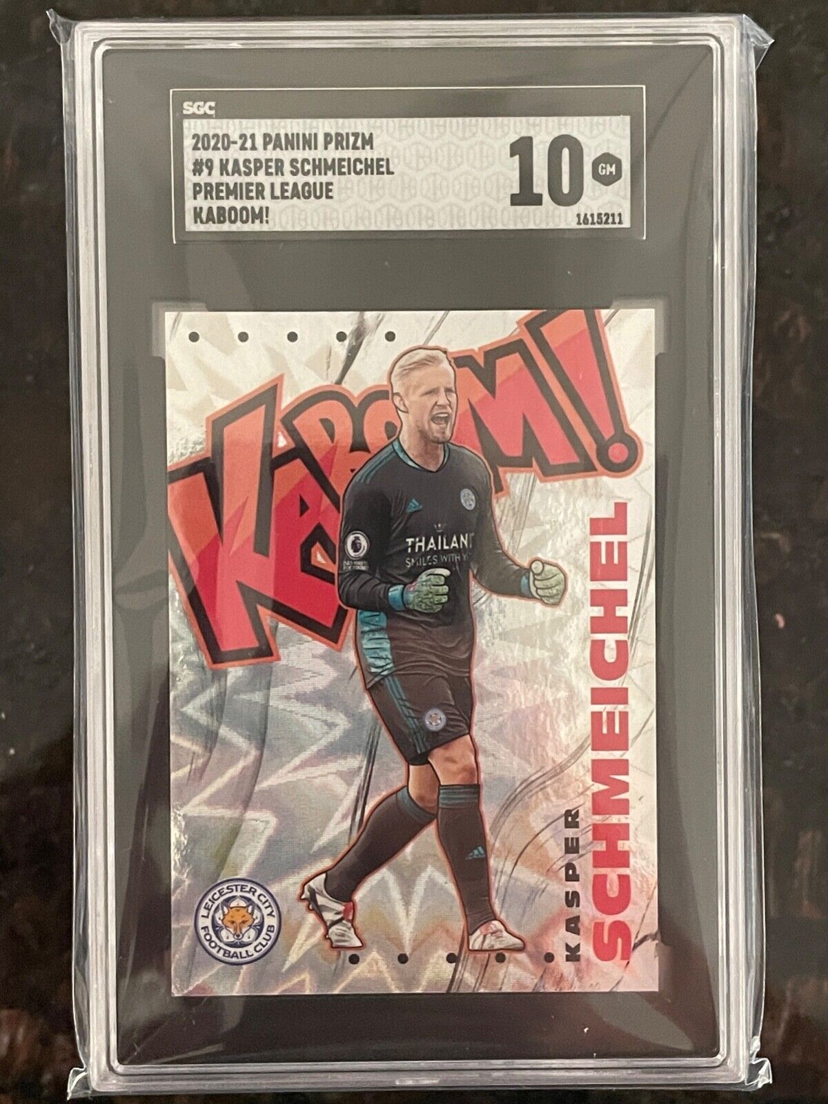 2020 21 PANINI PRIZM KASPER SCHMEICHEL KABOOM SP SGC 10