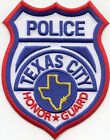 TEXAS CITY TEXAS TX HONOR GUARD POLICE PATCH