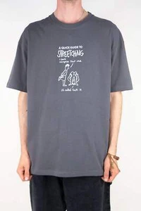 T-shirt Polar Skate Co. Streetching - Grafite - Foto 1 di 6