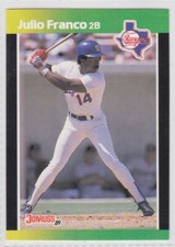 1989 Donruss Baseball's Best #32 Julio Franco Texas Rangers
