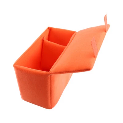 Bolsa de inserción acolchada con inserción naranja para cámara DSLR kit de protección de partición interior C Foto 1 de 4