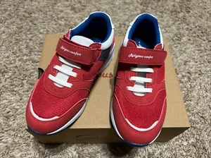 NEW Religious Comfort Youth Kids Sneakers Shoes Red Size 2 - Picture 1 of 6