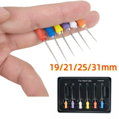 牙齿牙髓 NITI 旋转手用 19/21/25/31 毫米根管文件 SX-F3 — 第 1/4 张图片