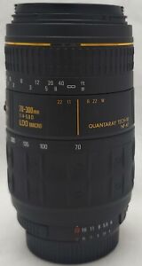 Quantaray 70-300mm f/1:4-5.6 D LDO Macro Tech-10 - Nikon F Mount ~W idealnym stanie