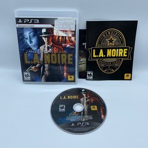 L.A. Noire (Sony PlayStation 3 PS3, 2010) Complete With Manual Tested CIB