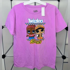 LOL Surprise! Girls Twizzlers Reese’s Graphic T-shirt, Size XL (14/16) NWT - Picture 1 of 6