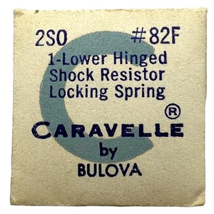 Caravelle 2SO SHOCK SPRING Watch Material Part No. 82F VTG NOS - Picture 1 of 1