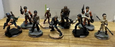 Figuras Disney Infinity Star Wars 3.0 - Lote de 9 personajes Foto 1 de 4